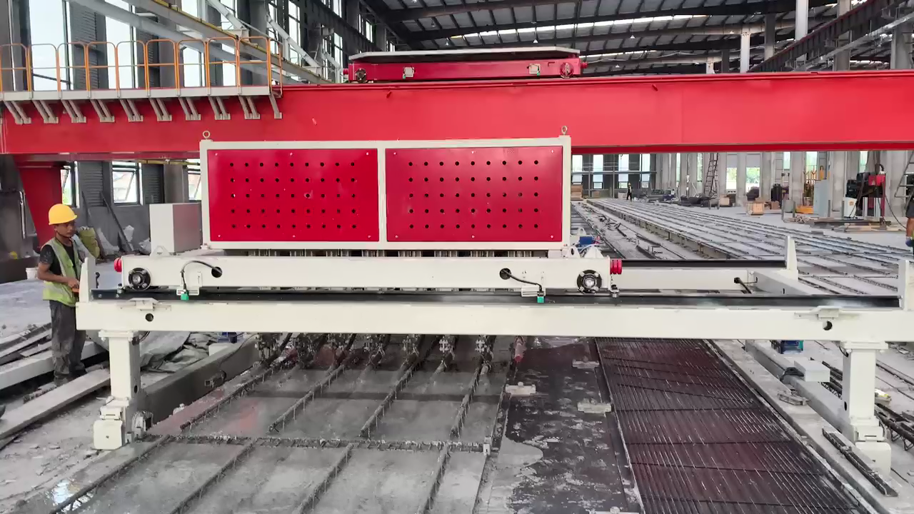 預應力長線臺構件生產(chǎn)線